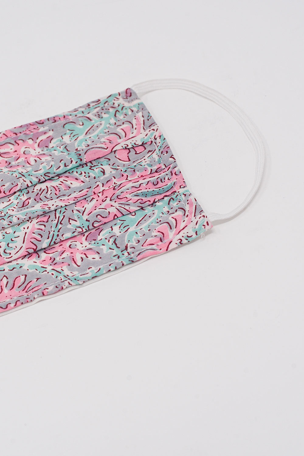 2 PACK organic cotton printed pink Mask - Face Masks