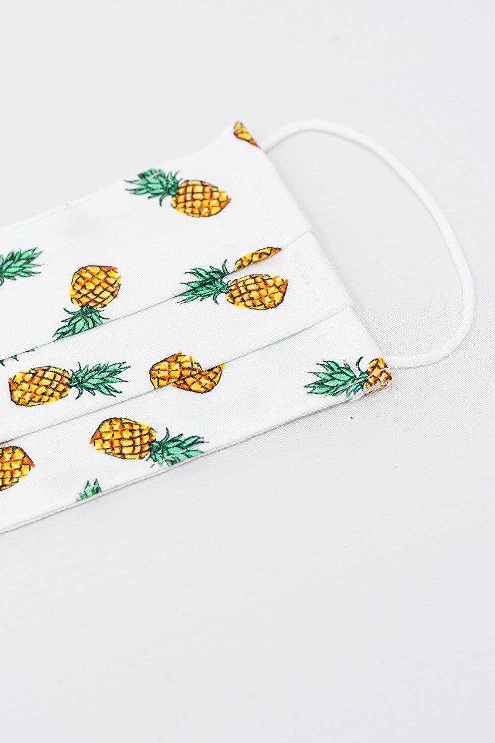 2 PACK Pineapple Print Mask - Face Masks