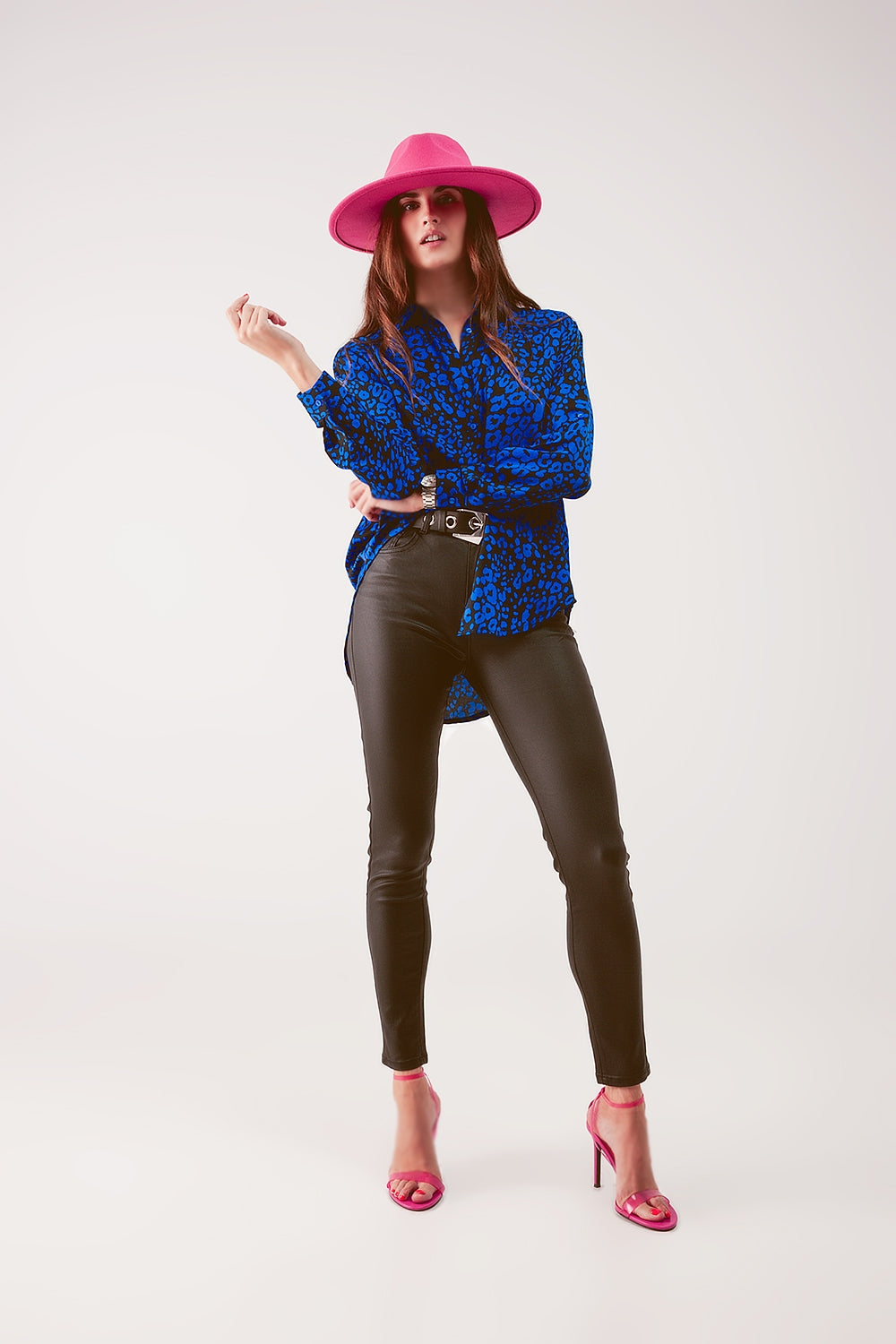 Animal shirt in blue - Shirts