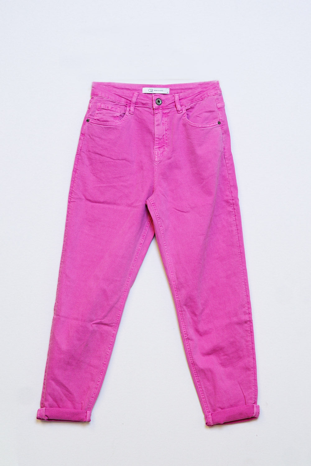 Ankle skinny Basic Jeans in pink - Jeans