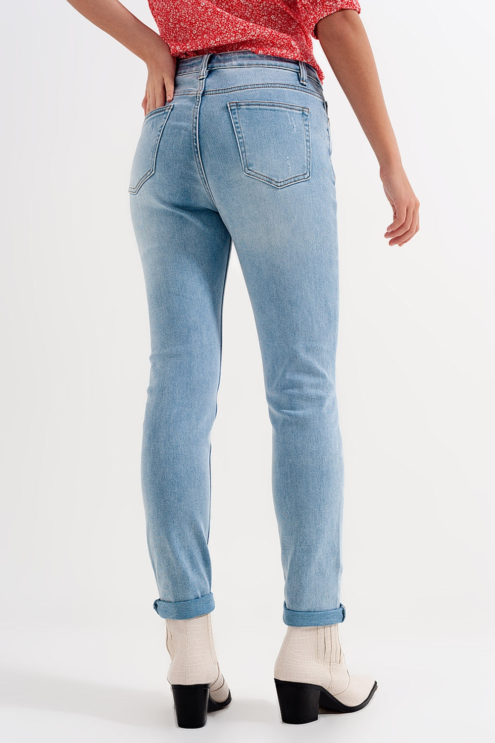 Bleach ripped jeans Q2 Jeans BoutiqueLua