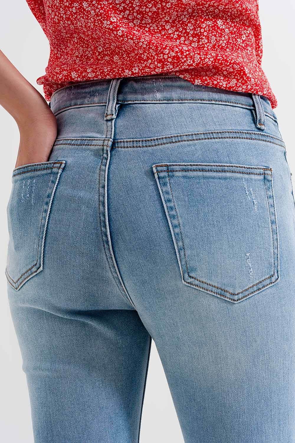 Bleach ripped jeans Q2 Jeans BoutiqueLua