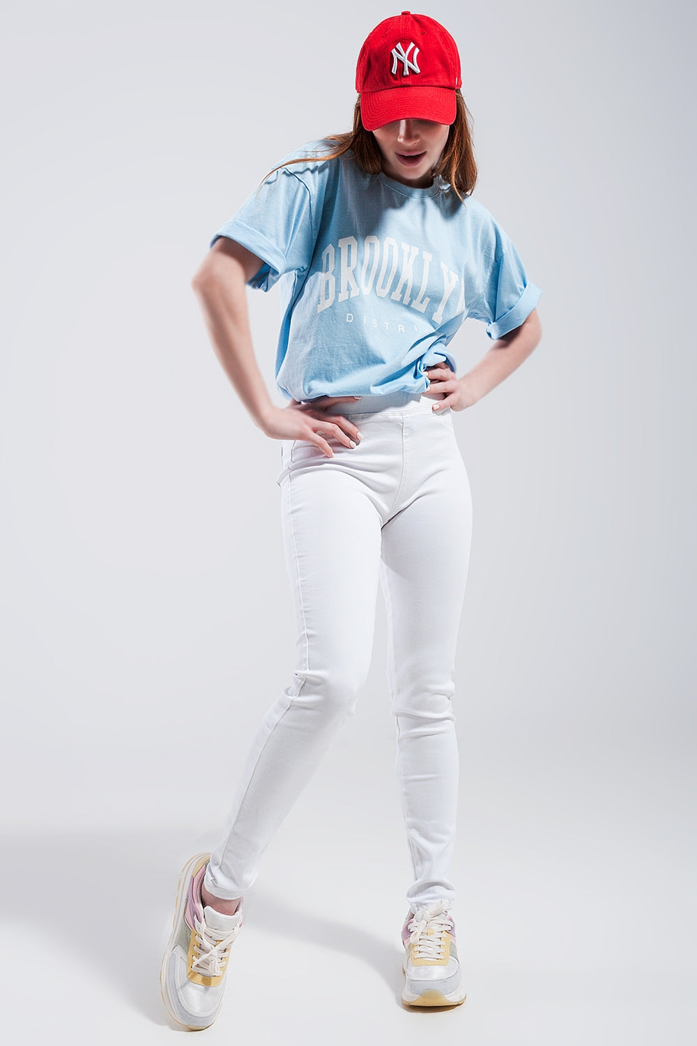Brooklyn t shirt in blue - T-Shirts