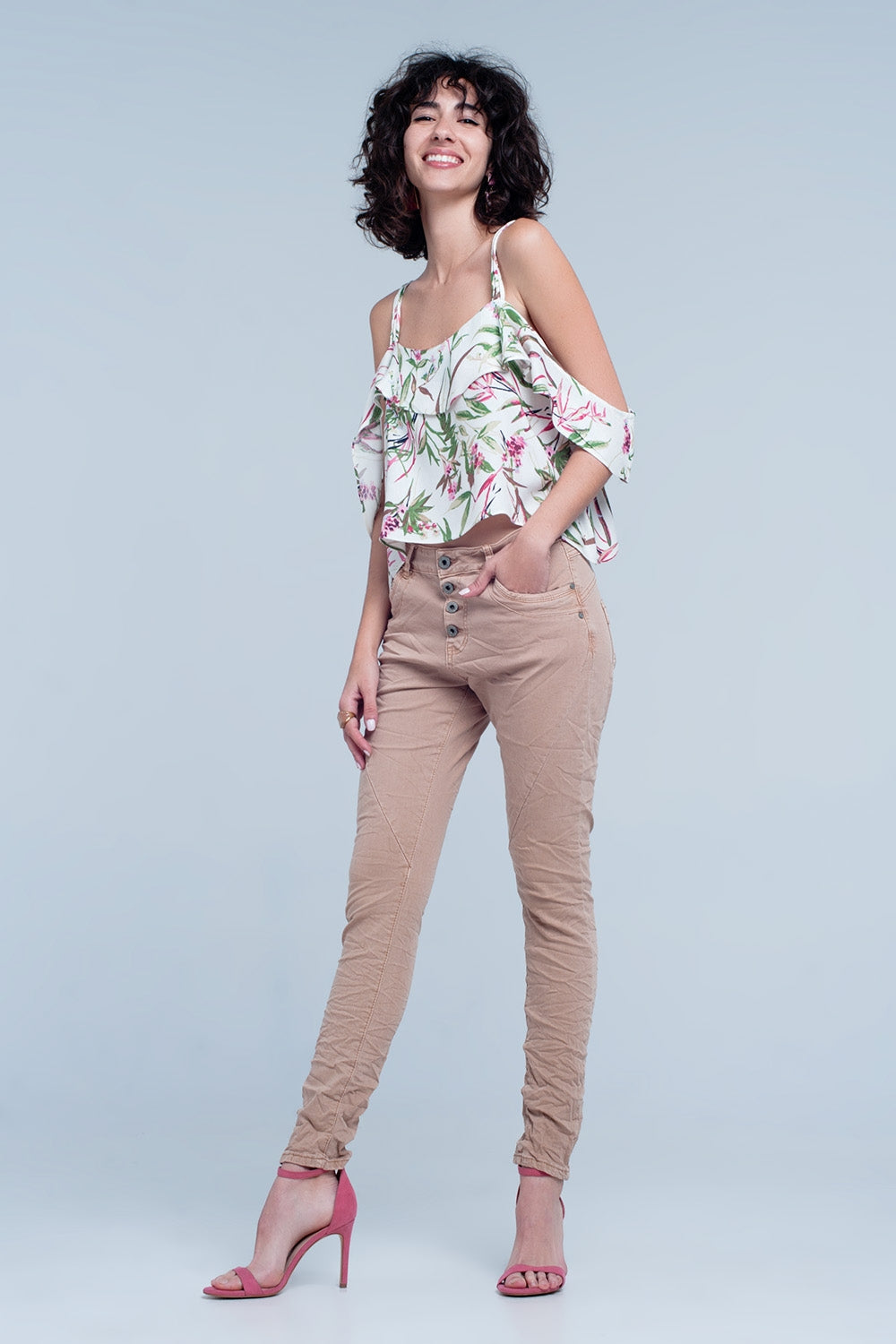 Brown crush jeans - Jeans