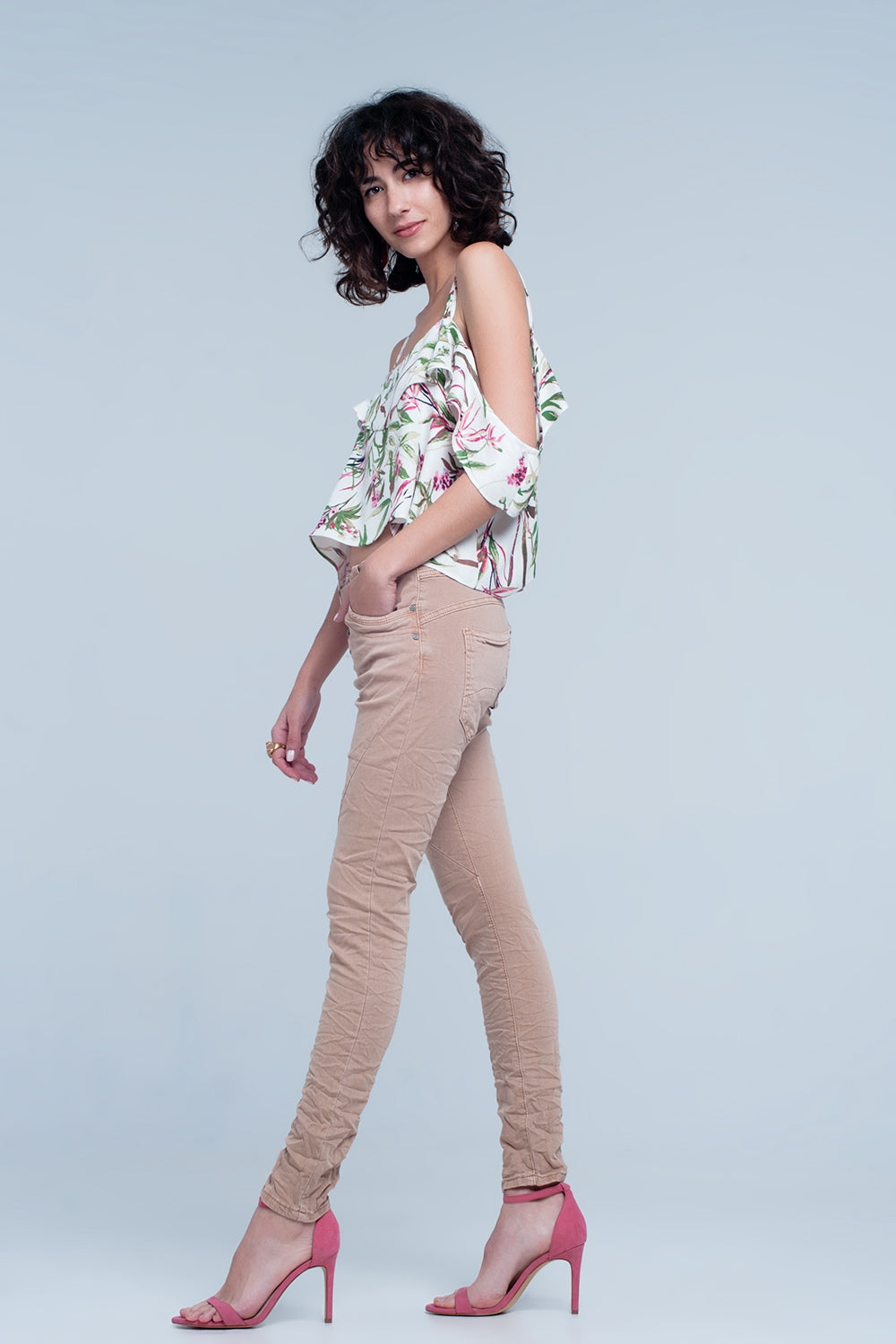 Brown crush jeans - Jeans