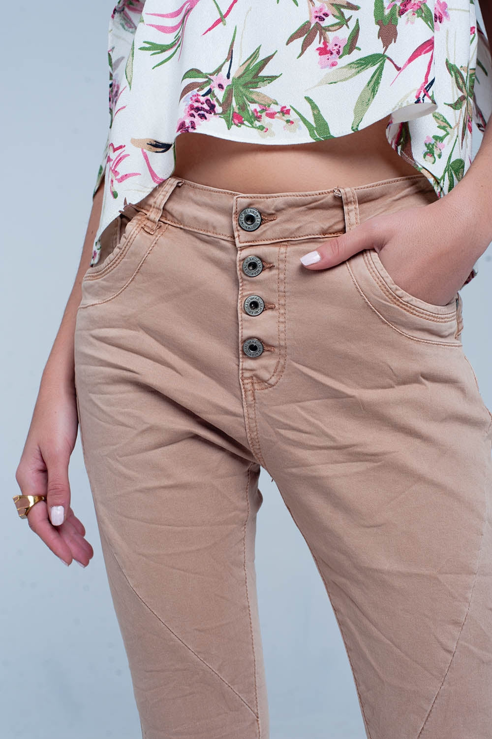 Brown crush jeans - Jeans
