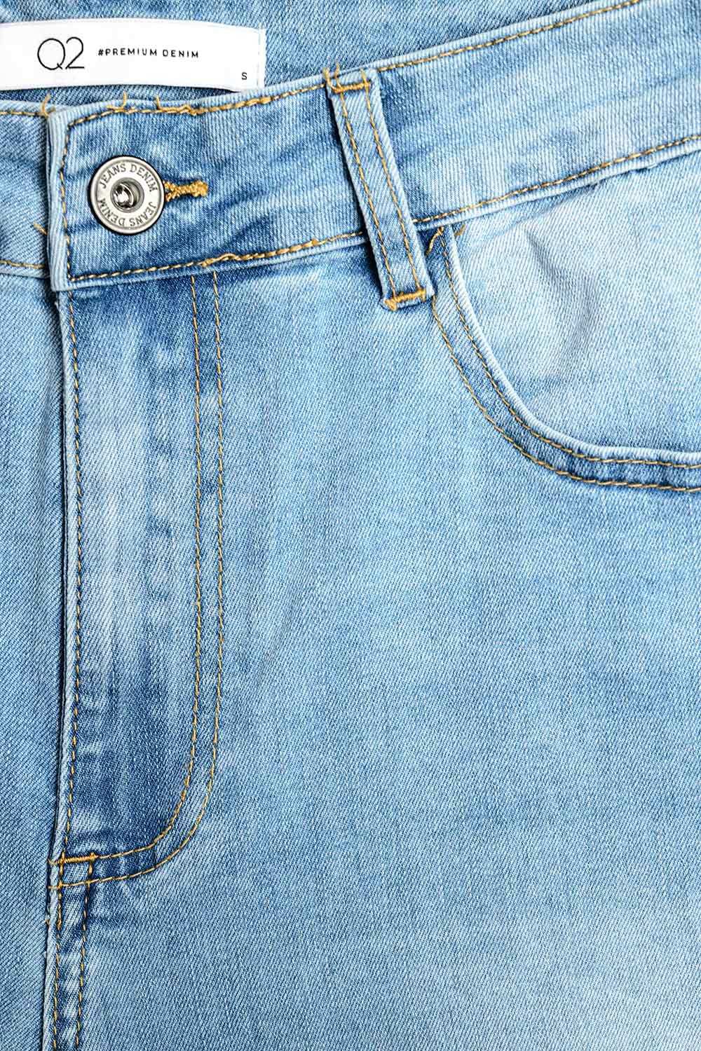 Bubble Wide Leg Jeans in light wash - Jeans