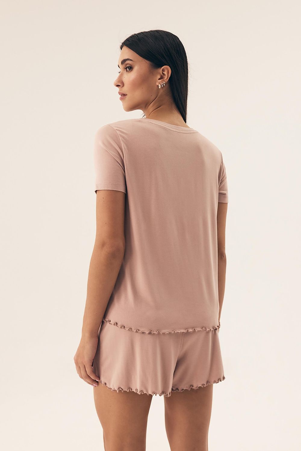 Comfortable Summer Pyjama Set in Soft Pink - Pyjama Set