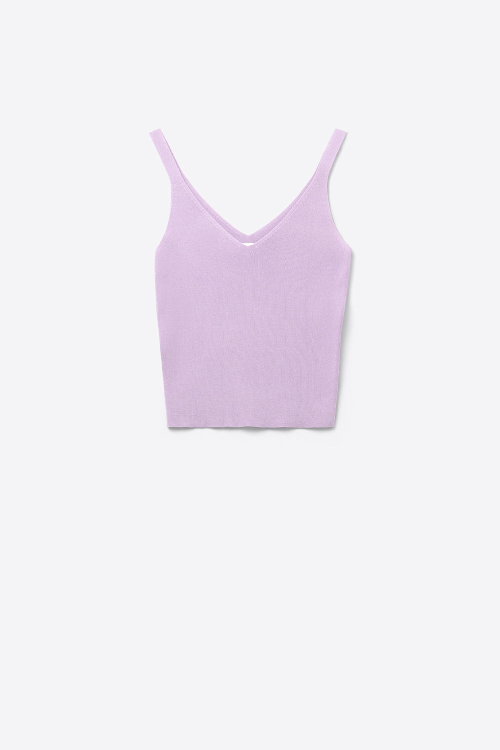 Comfy Ribbed Tank Top in Purple - Tank Tops