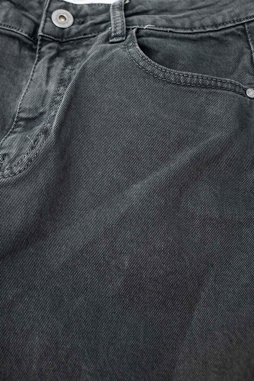Cropped wide leg jeans in gray Q2 Jeans BoutiqueLua