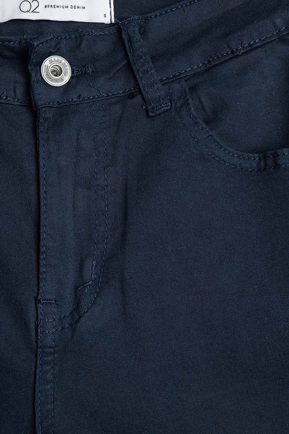 Dark blue Straight Pants wide leg - Jeans