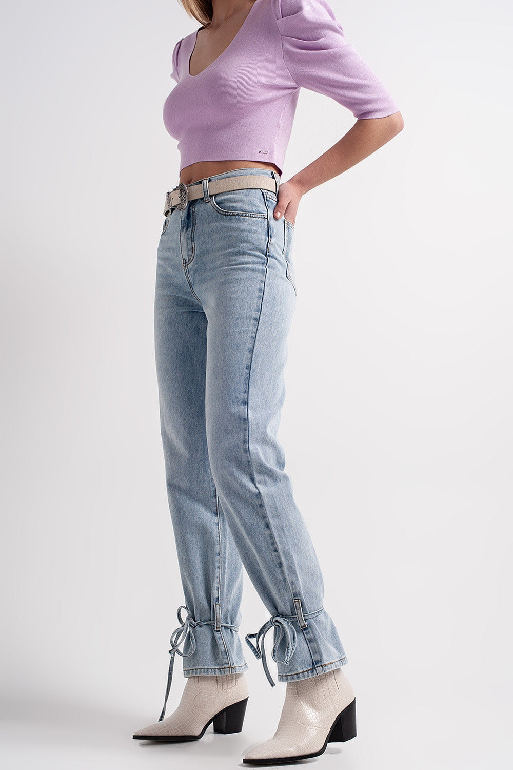 jeans with drawstring - Jeans