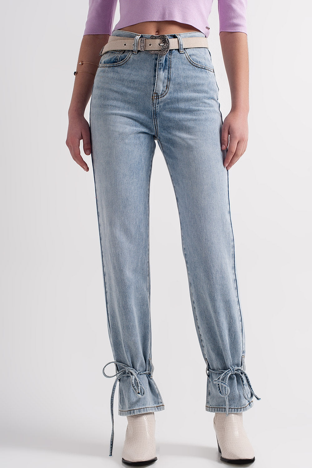 jeans with drawstring - Jeans