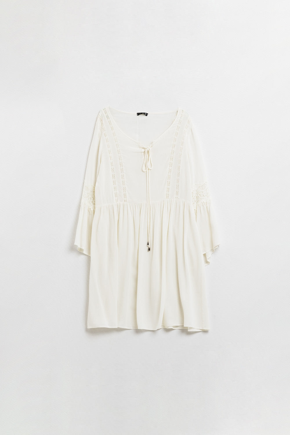 Off-With Flared Dress - Dresses