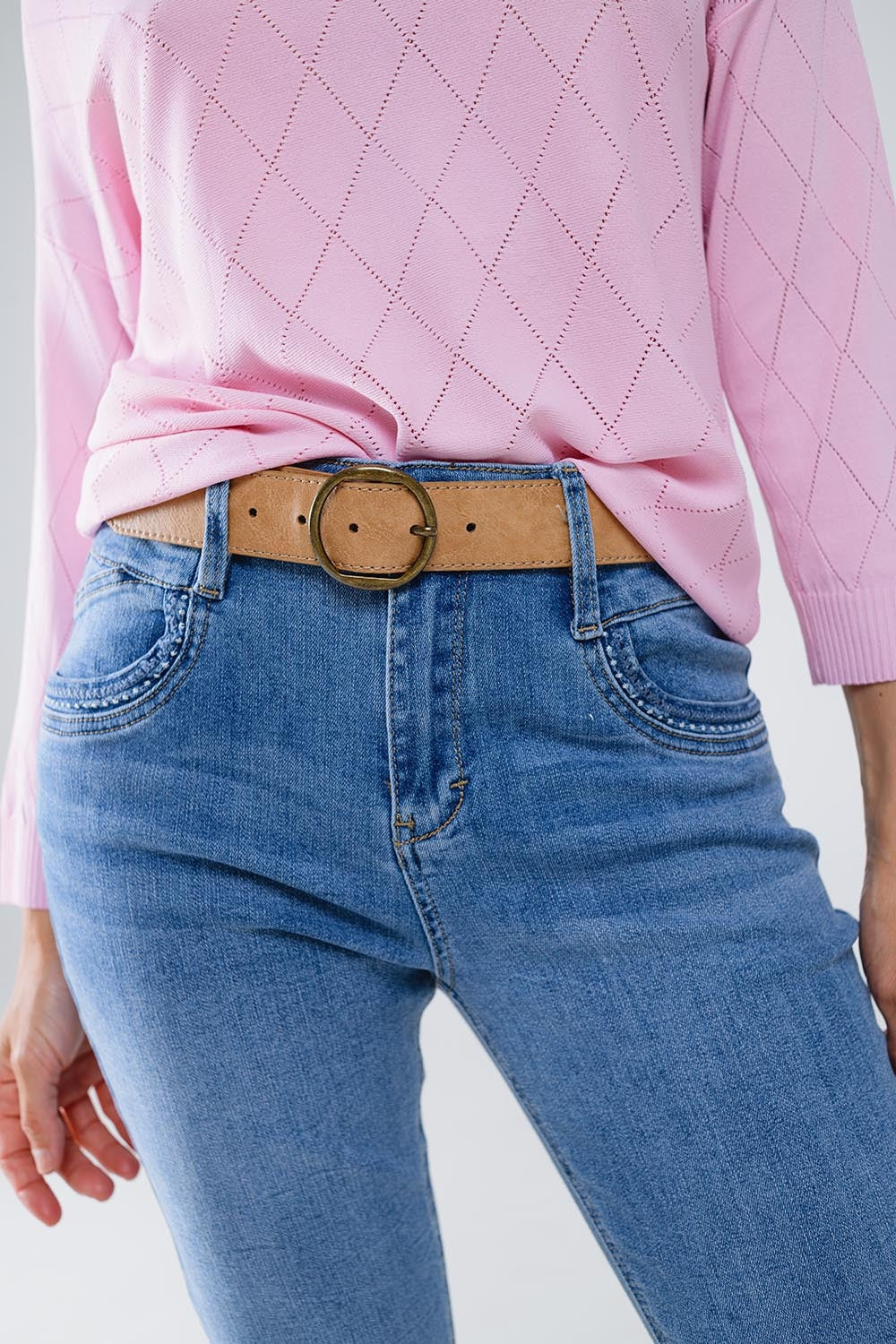 Skinny Jeans In light wash with detail on the pocket - Jeans