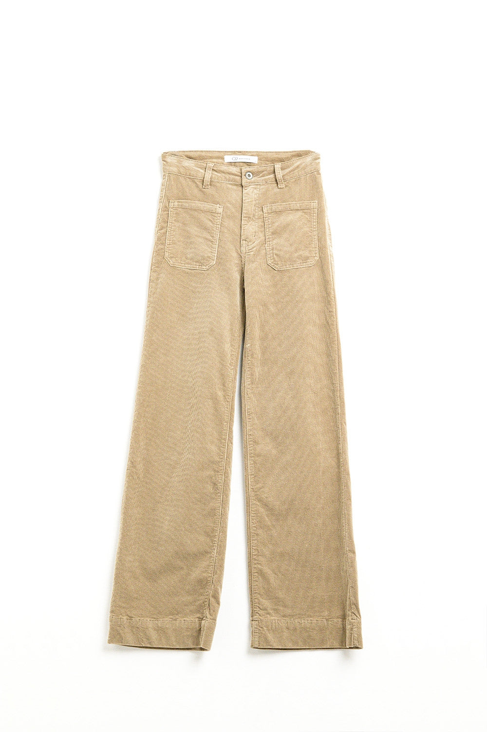 Straight Leg Corduroy Jeans in camel with pockets - Jeans