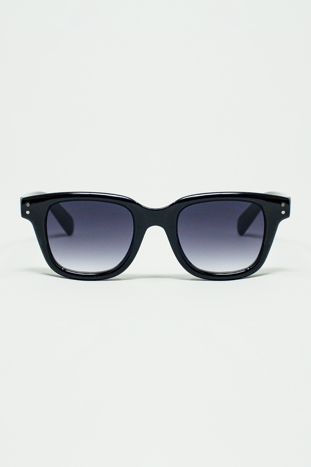 thick black delta square sunglasses - Sunglasses