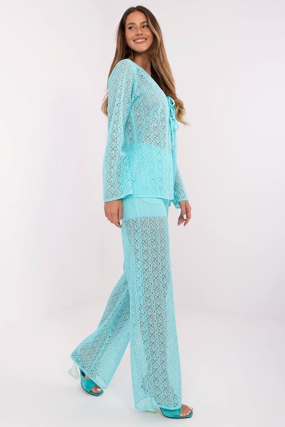 Crochet Two Piece Outfit Set - Stylish & Lightweight - Outfit Sets
