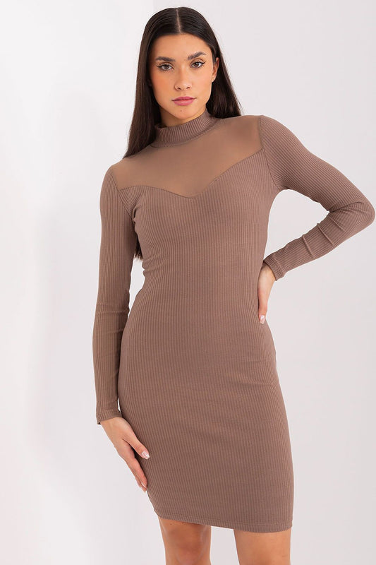 Evening dress brown -