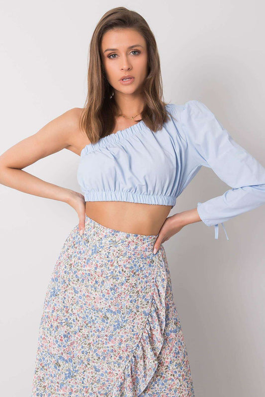 Blouse blue -