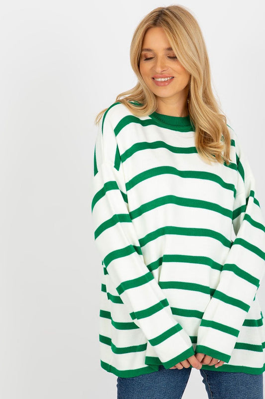 Pull ample et confortable avec col montant