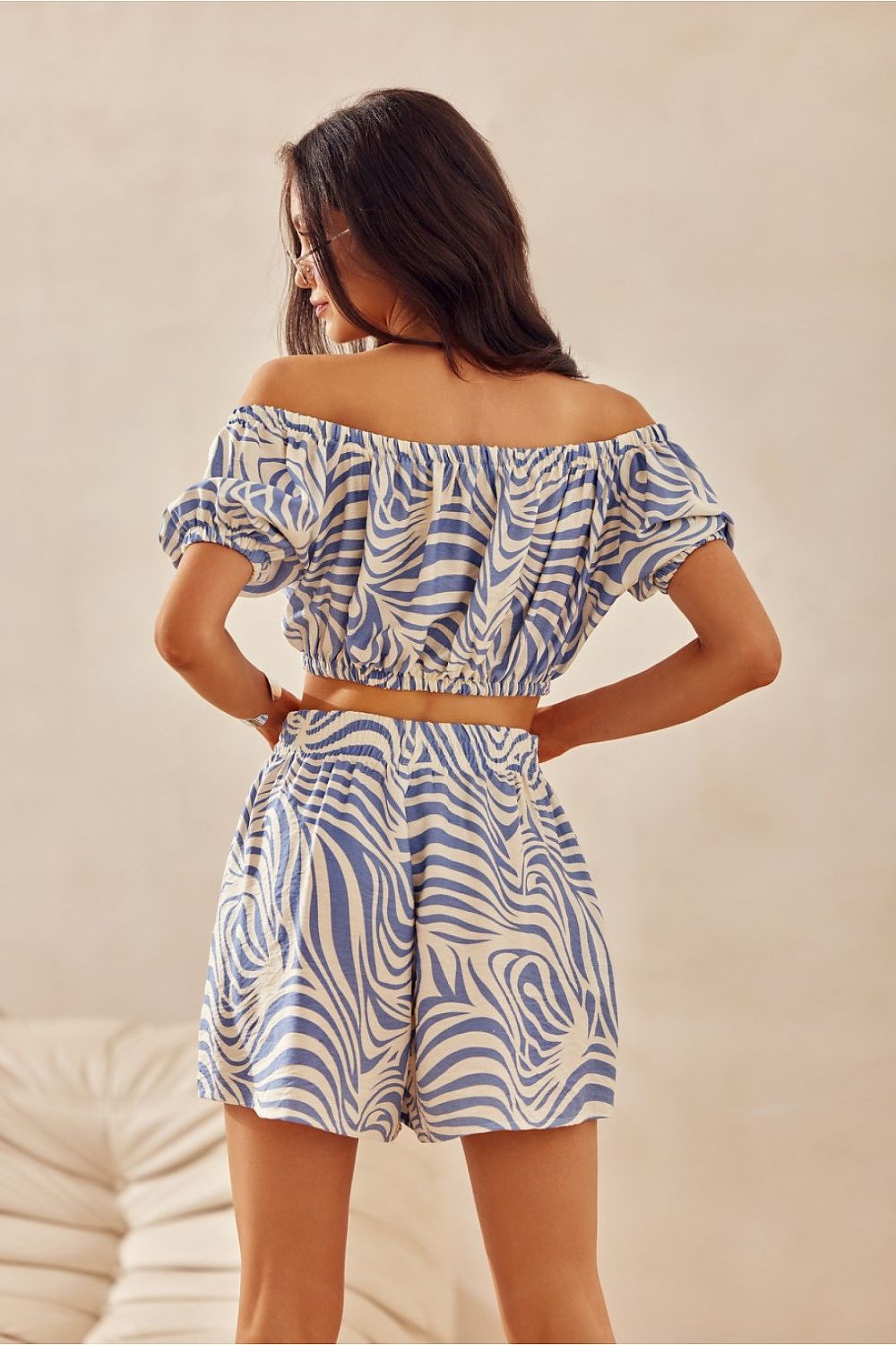 BoutiqueLua Fashionable Zebra Shorts for Ladies -