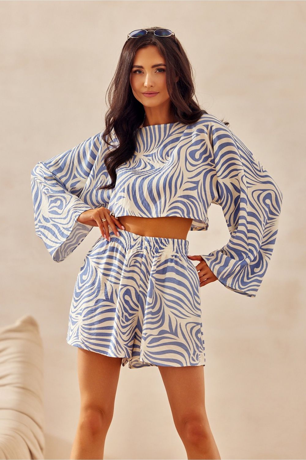 BoutiqueLua Fashionable Zebra Shorts for Ladies multicolor 3 -