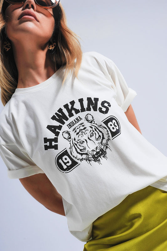 Indiana Hawkins Tiger short sleeve t-shirt - T-Shirts