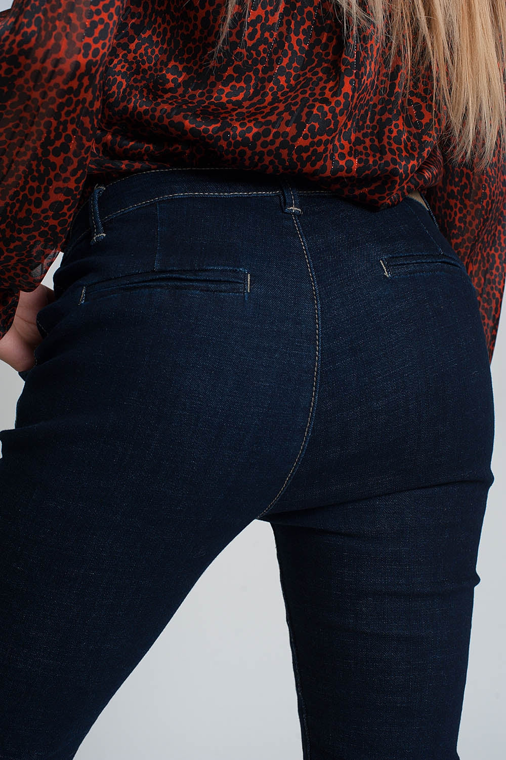 Jeans skinny cut chino style Q2 Jeans BoutiqueLua