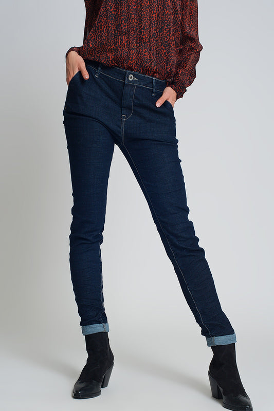 Jeans skinny cut chino style - Jeans
