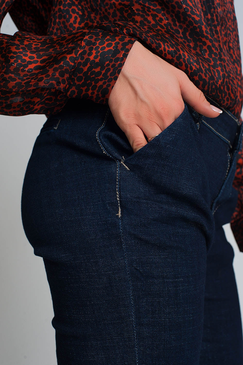 Jeans skinny cut chino style Q2 Jeans BoutiqueLua