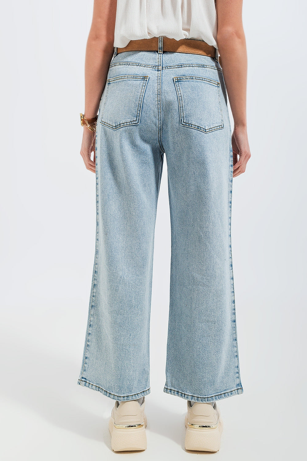 Jeans with star print Q2 Jeans BoutiqueLua