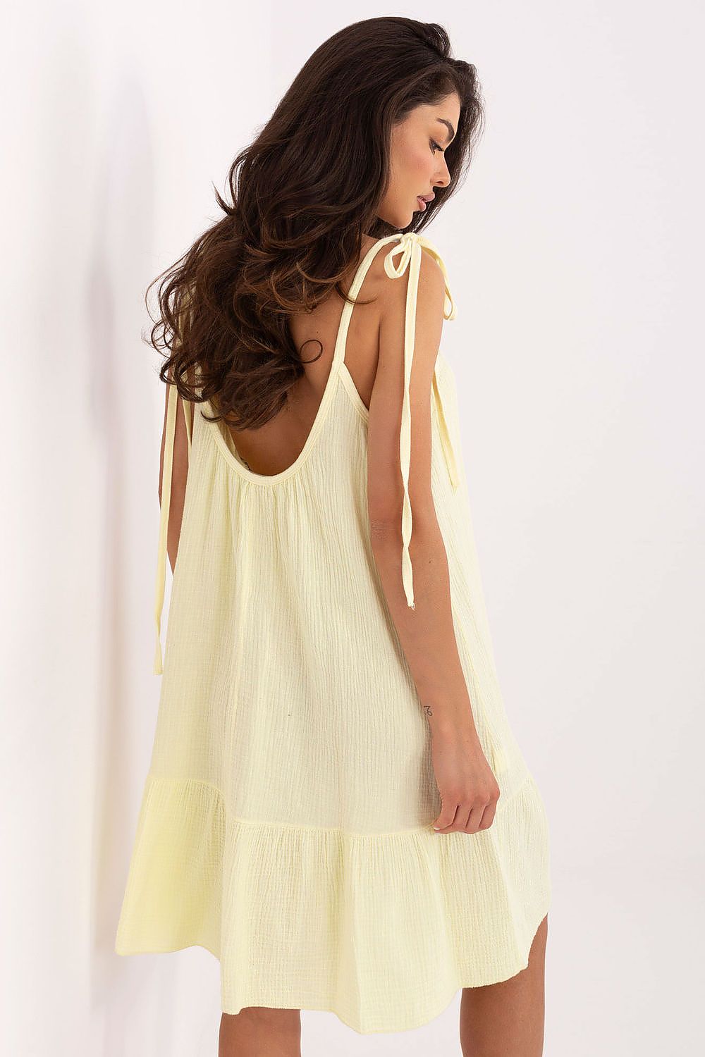 Lightweight Holiday Dress for Women in Pink - Dresses