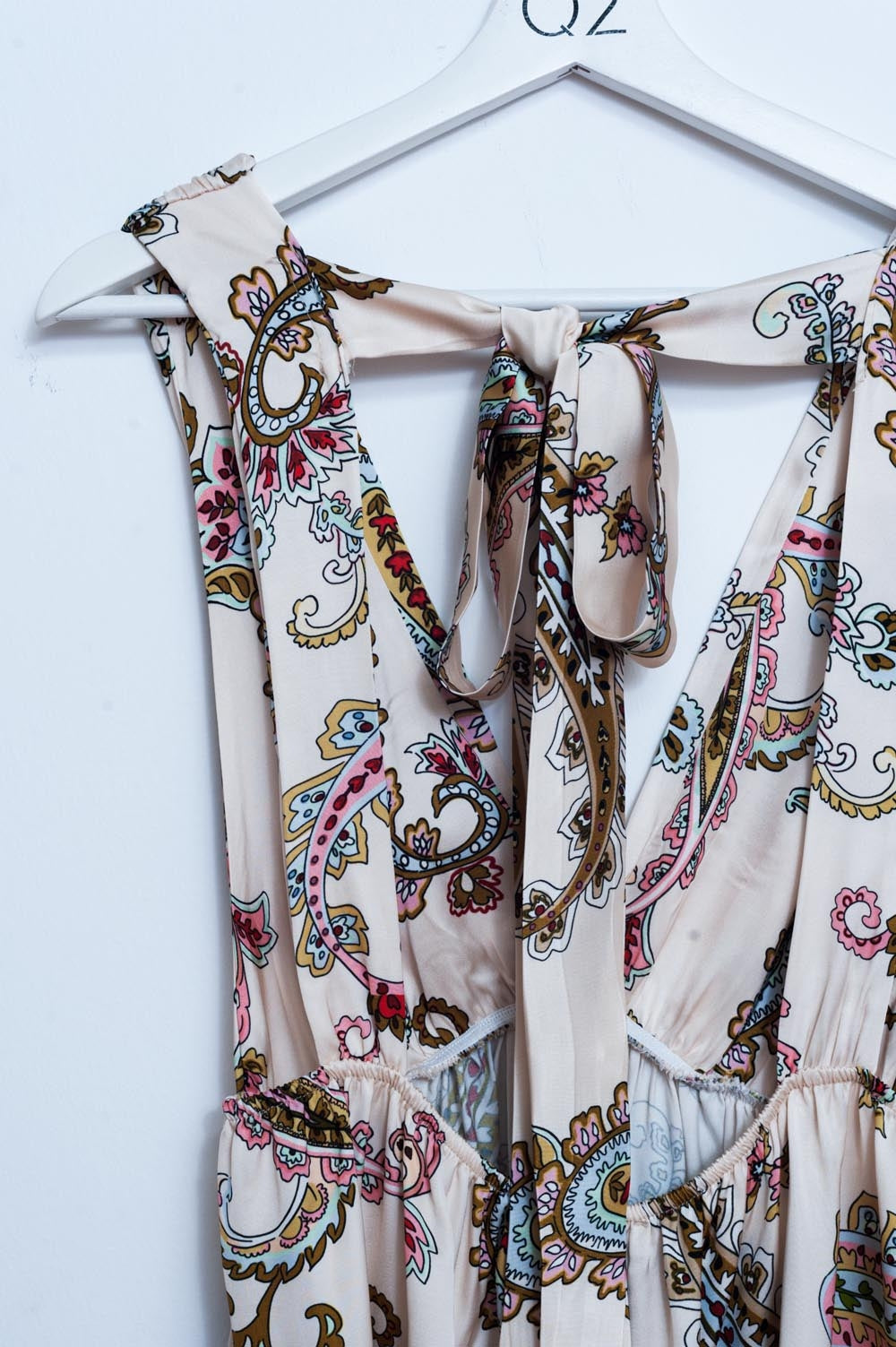 Mini sundress in paisley floral Q2 Dresses BoutiqueLua