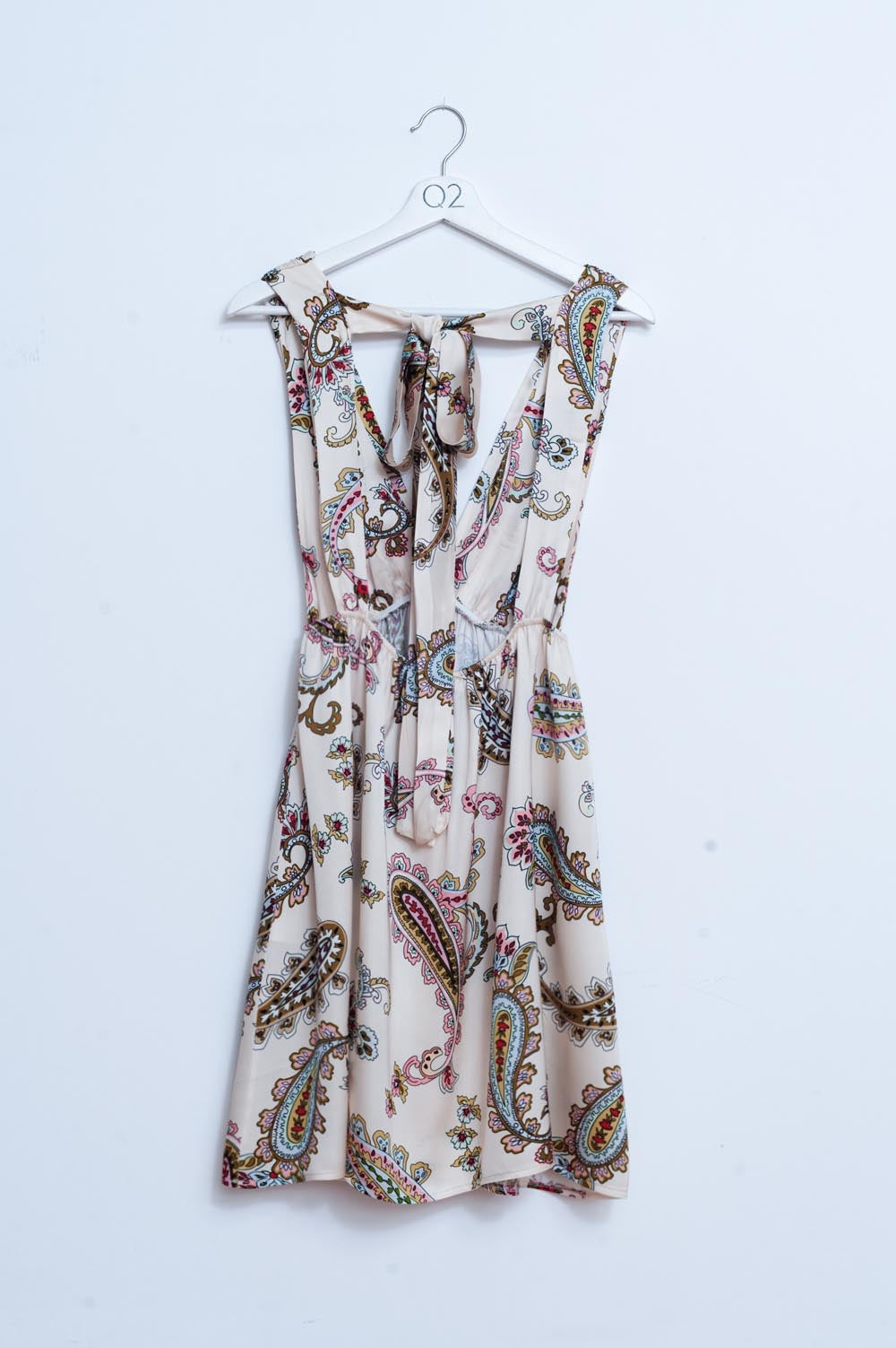 Mini sundress in paisley floral Q2 Dresses BoutiqueLua