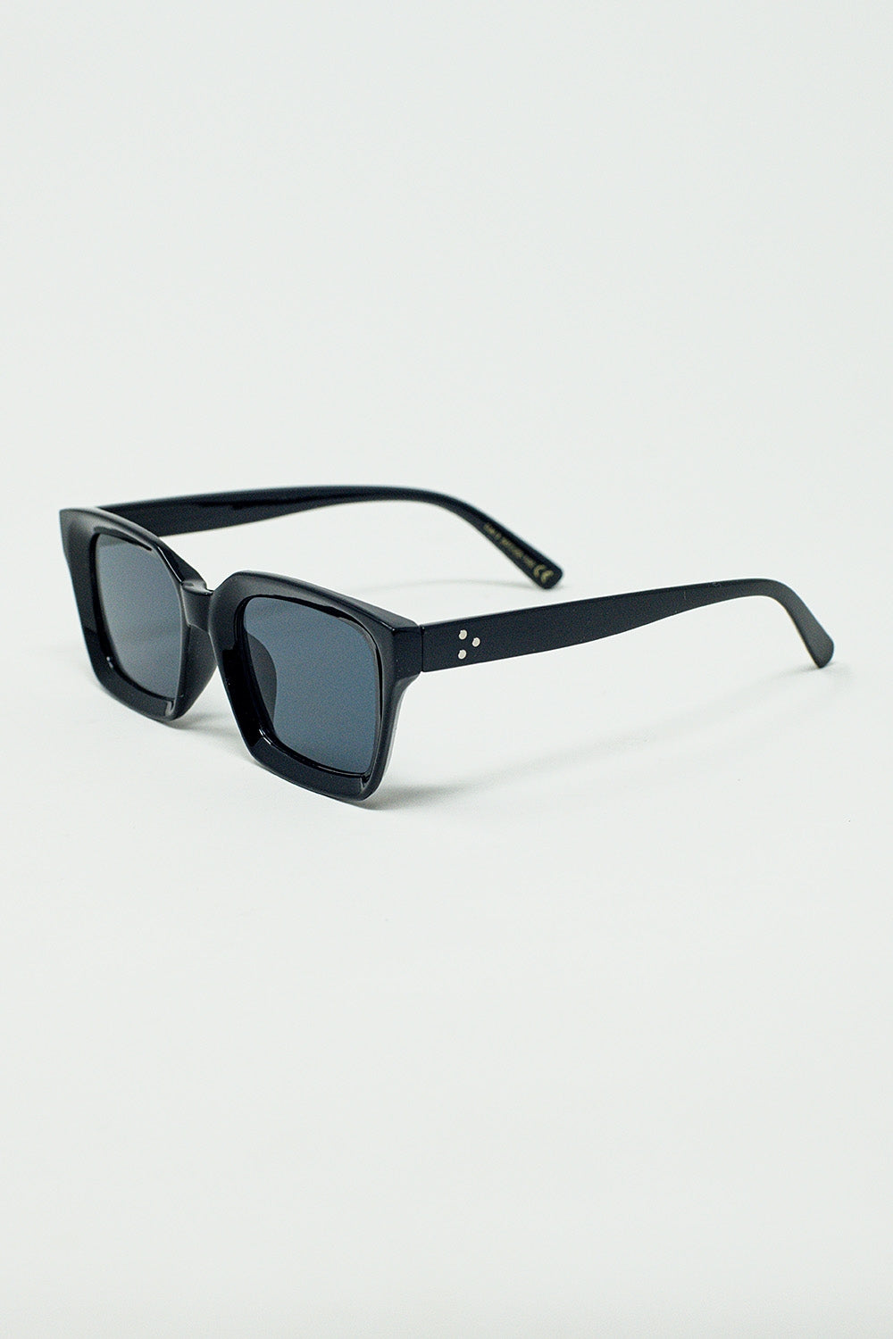 Thick Square Frame Sunglasses Chunky Retro Q2  BoutiqueLua